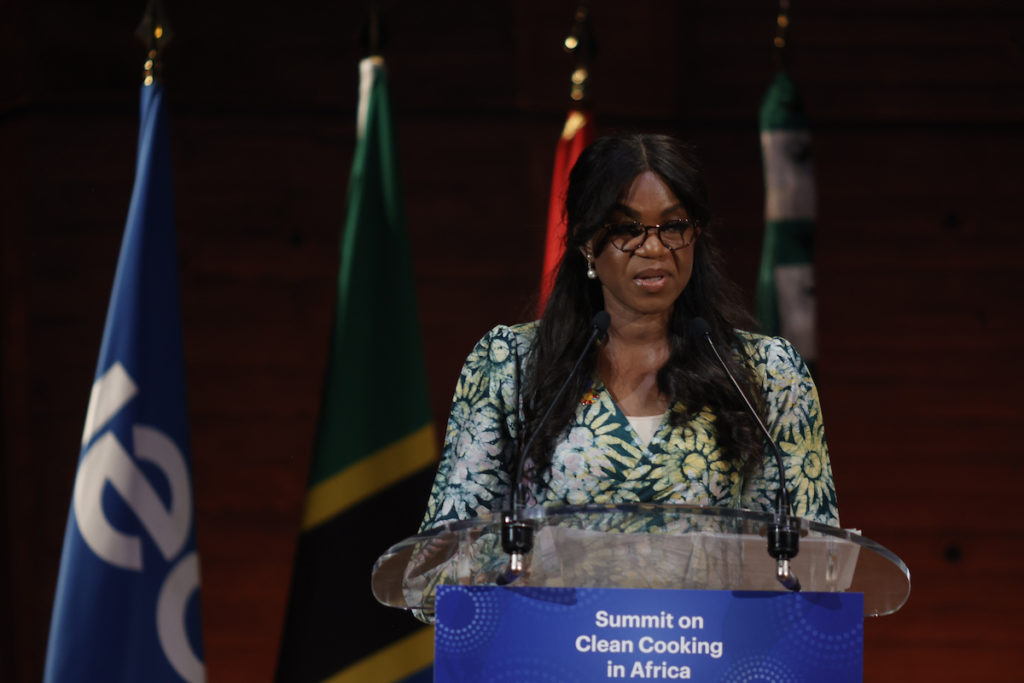 Damilola Ogunbiyi, CEO and Special Representative of the UN Secretary-General, Co-Chair of UN Energy. [Copyright/International Energy Agency]