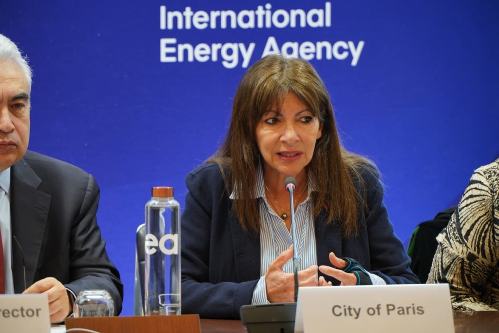  Anne Hidalgo, Mayor of Paris.