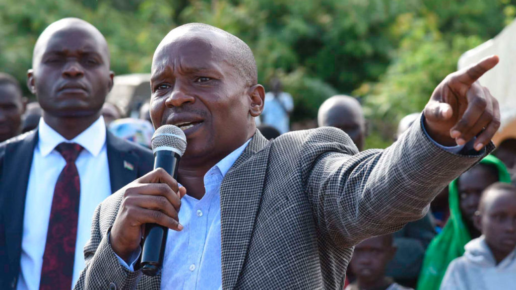 Kenya's Interior Cabinet Secretary, Kithure Kindiki. Crimes